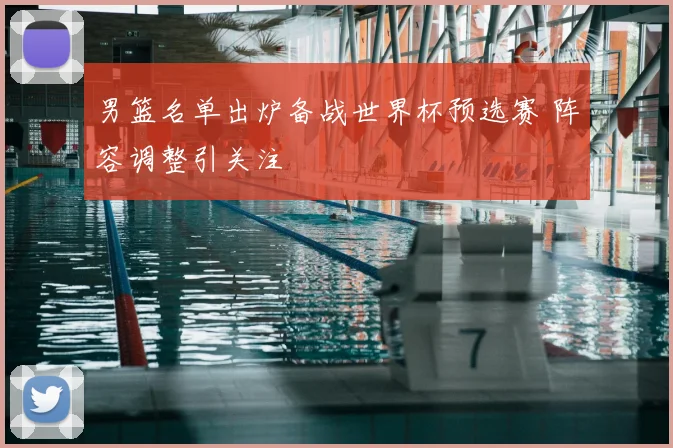男篮名单出炉备战世界杯预选赛 阵容调整引关注